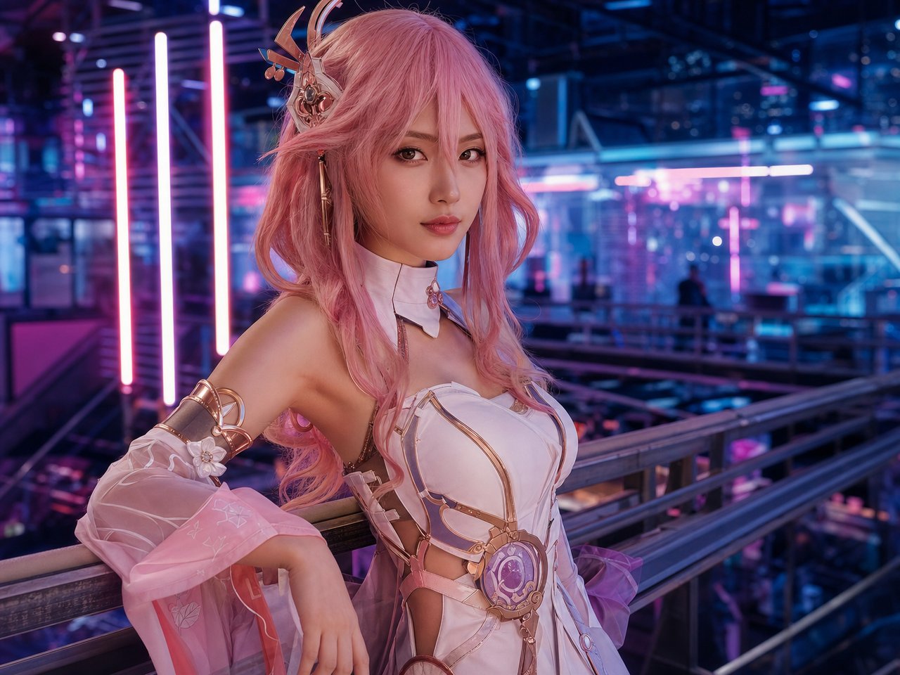 媚黑 cosplay 视频